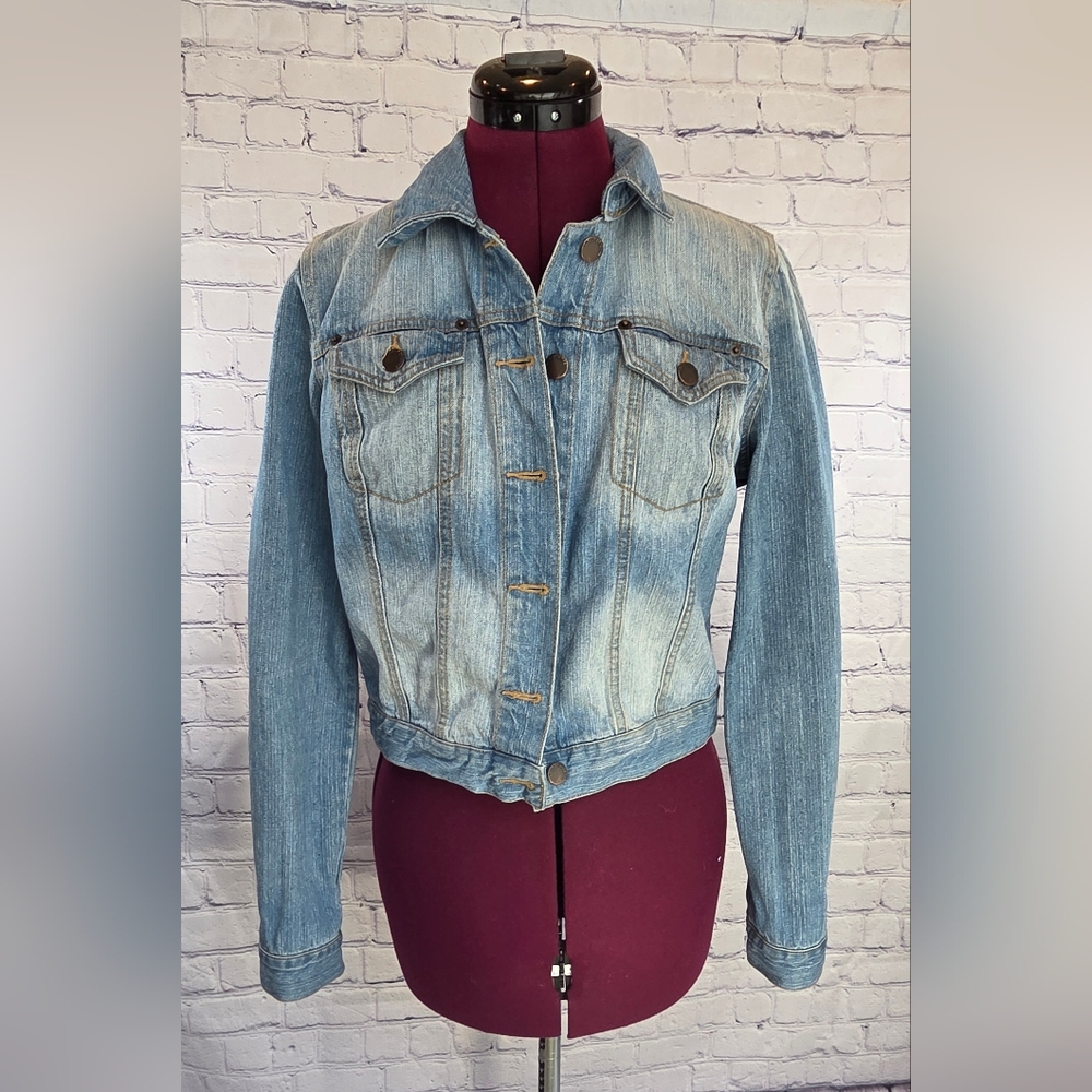 Life in Progress Light Blue Denim Jacket